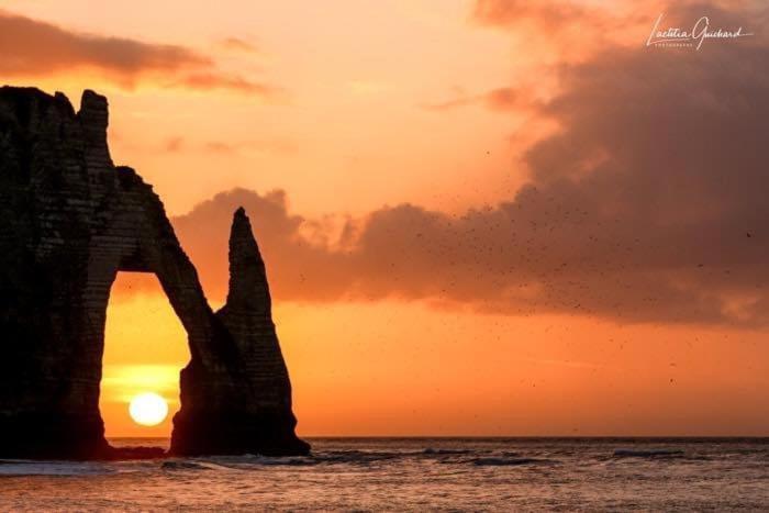 Villa Comme Un Poisson Dans L'Eau Étretat Esterno foto